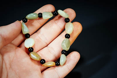 上海都达杂项专场二十一（全场包邮） - 天然 和田玉籽料手串90-79