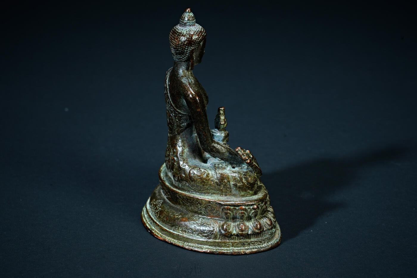 上海都达杂项专场二十一（全场包邮） 尼泊尔铜释迦摩尼佛造像90-72