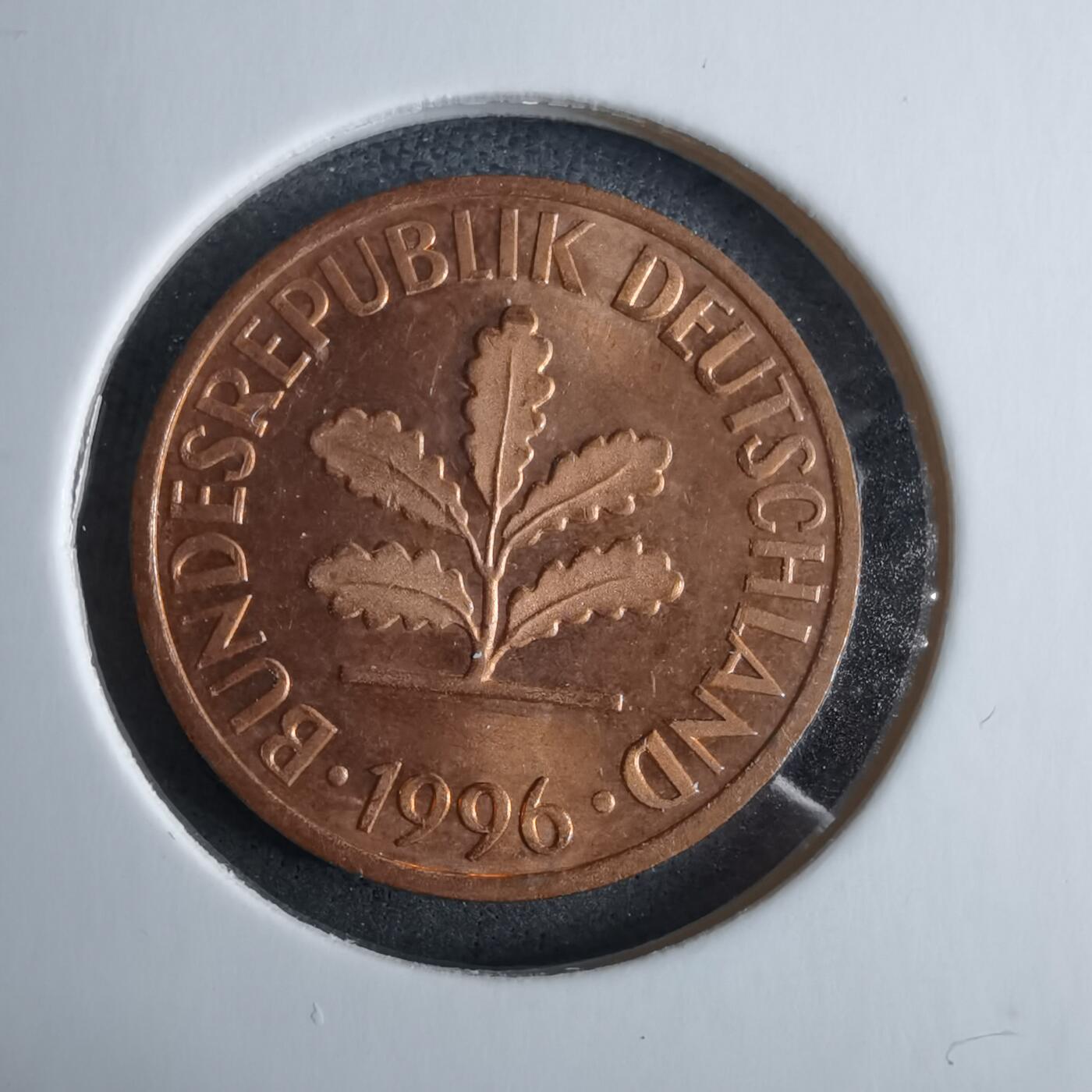 沼泽如烟--第985场 德国1996年2芬尼