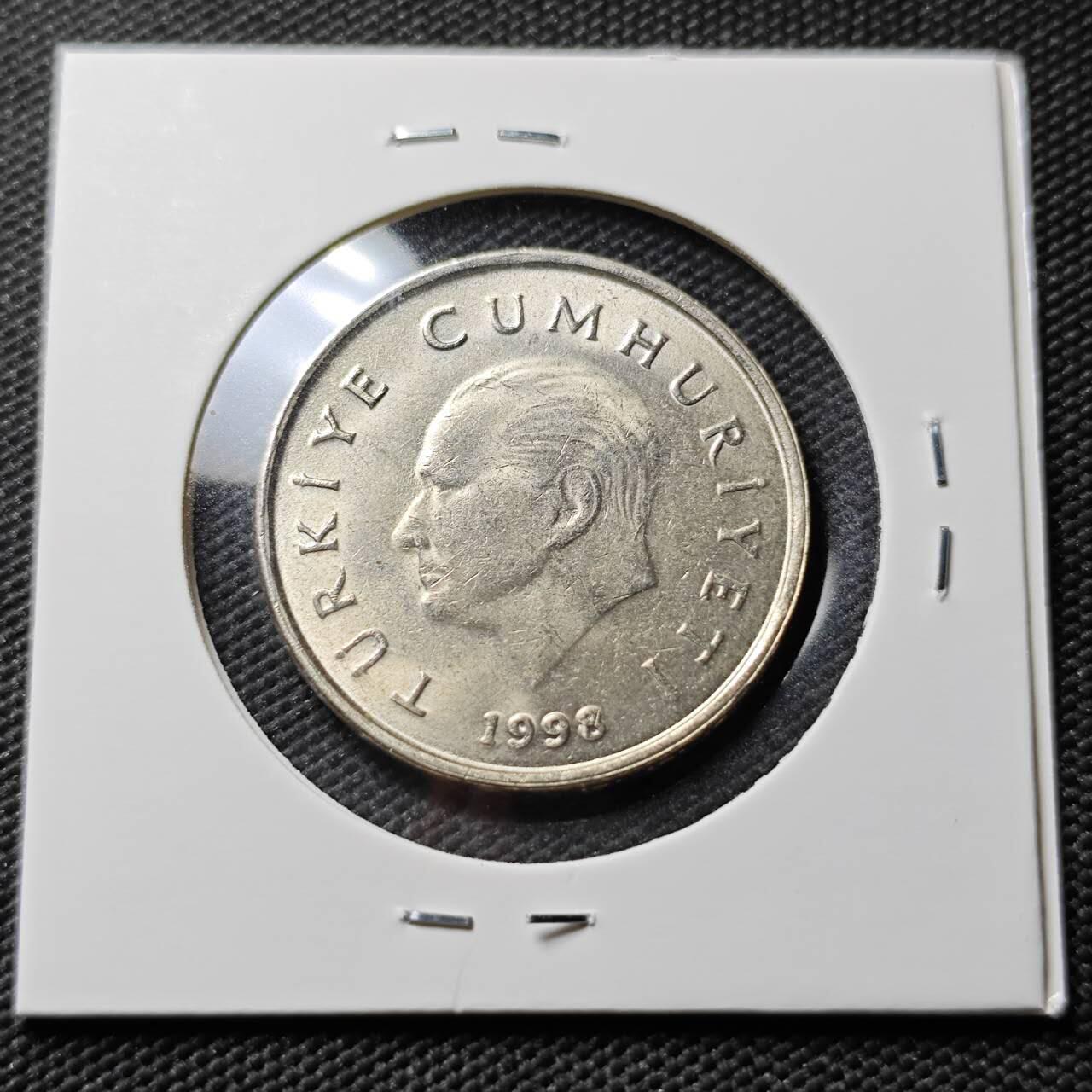 KK钱币收藏小铺  第393期  2月预留时间 周末发货  土耳其50BIN里拉