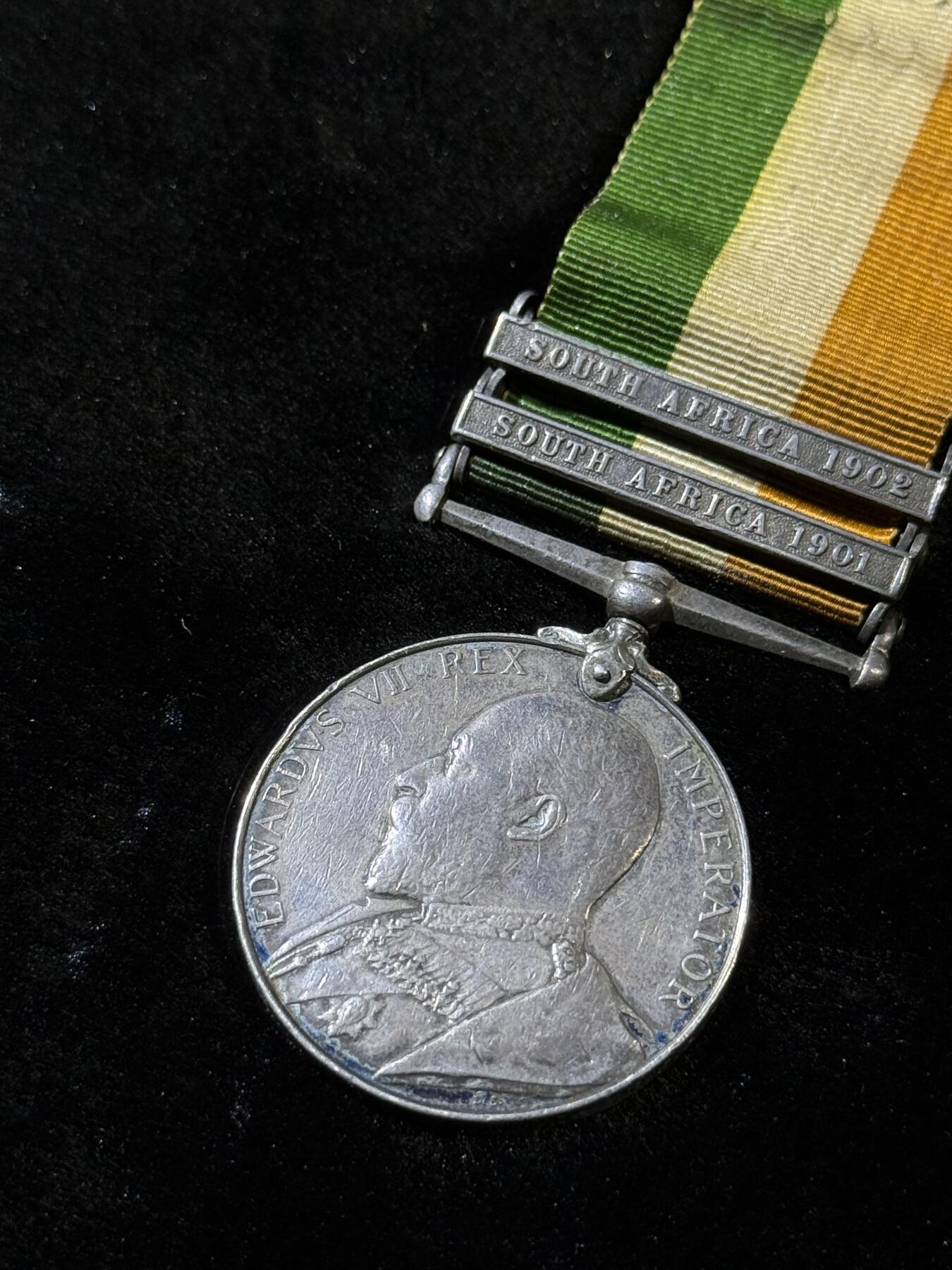 欢庆春节！戎马世界章牌大赏第111期春节大拍 英国布尔战役奖章，银制