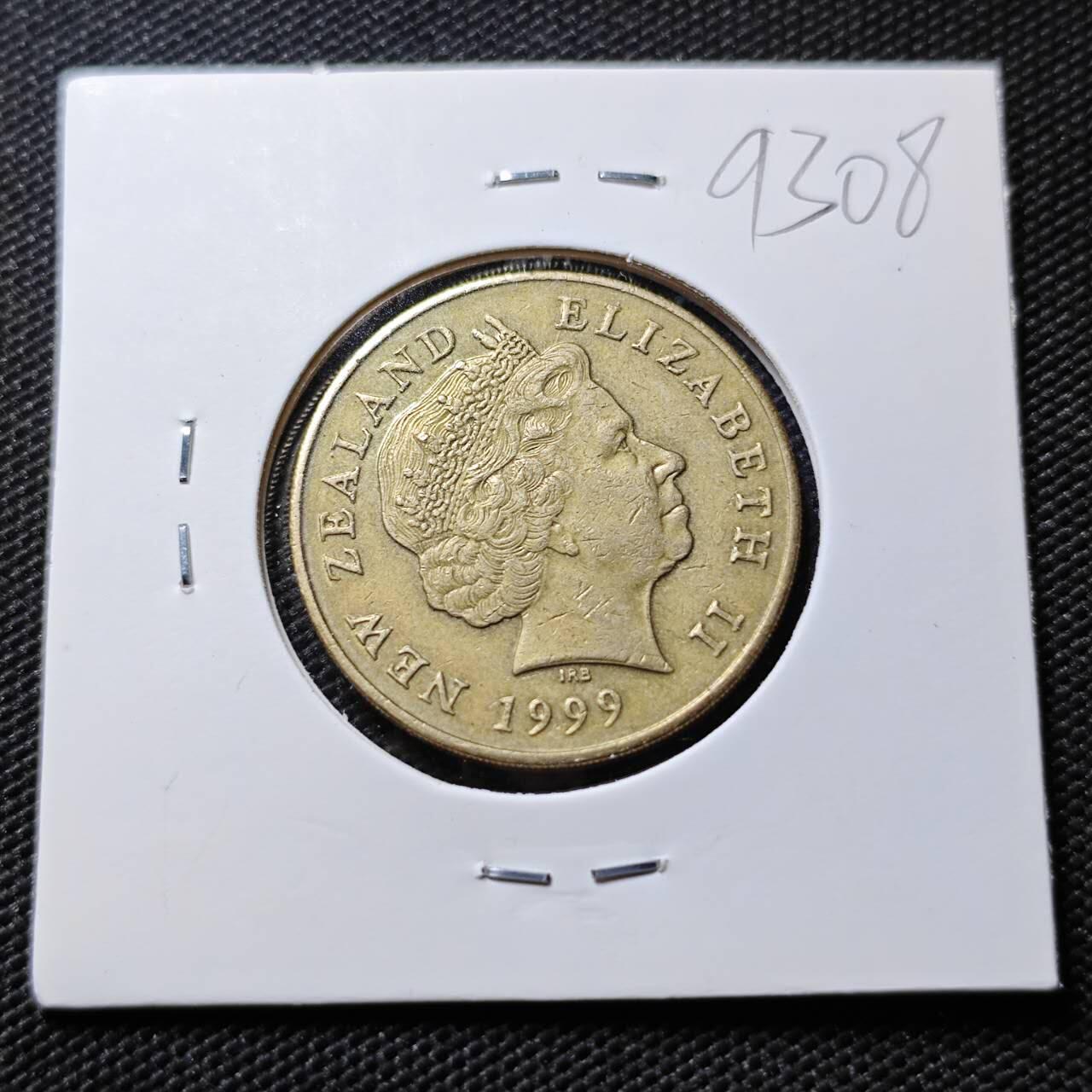 KK钱币收藏小铺  第393期  2月预留时间 周末发货  新西兰2元