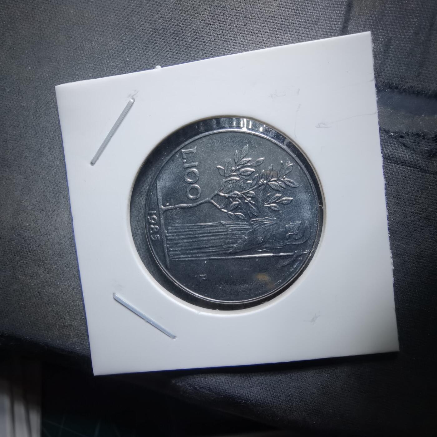 沼泽如烟--第985场 意大利1985年100里拉