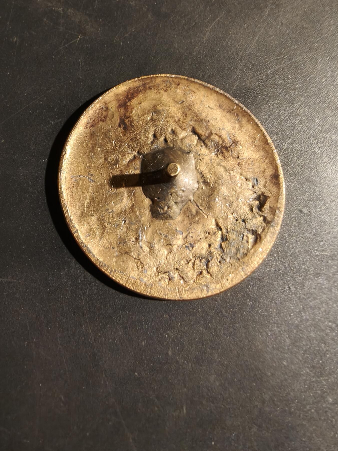 老王徽章第180期 法国小型制造商和发明家协会镀金大铜章    单面    直径50mm     重量47.4g