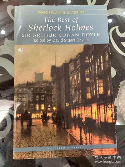 旧平装书捡漏专场第一场 - The Best of Sherlock Holmes福尔摩斯探案集(英)柯南·道尔，Wordsworth Editions1998年出版