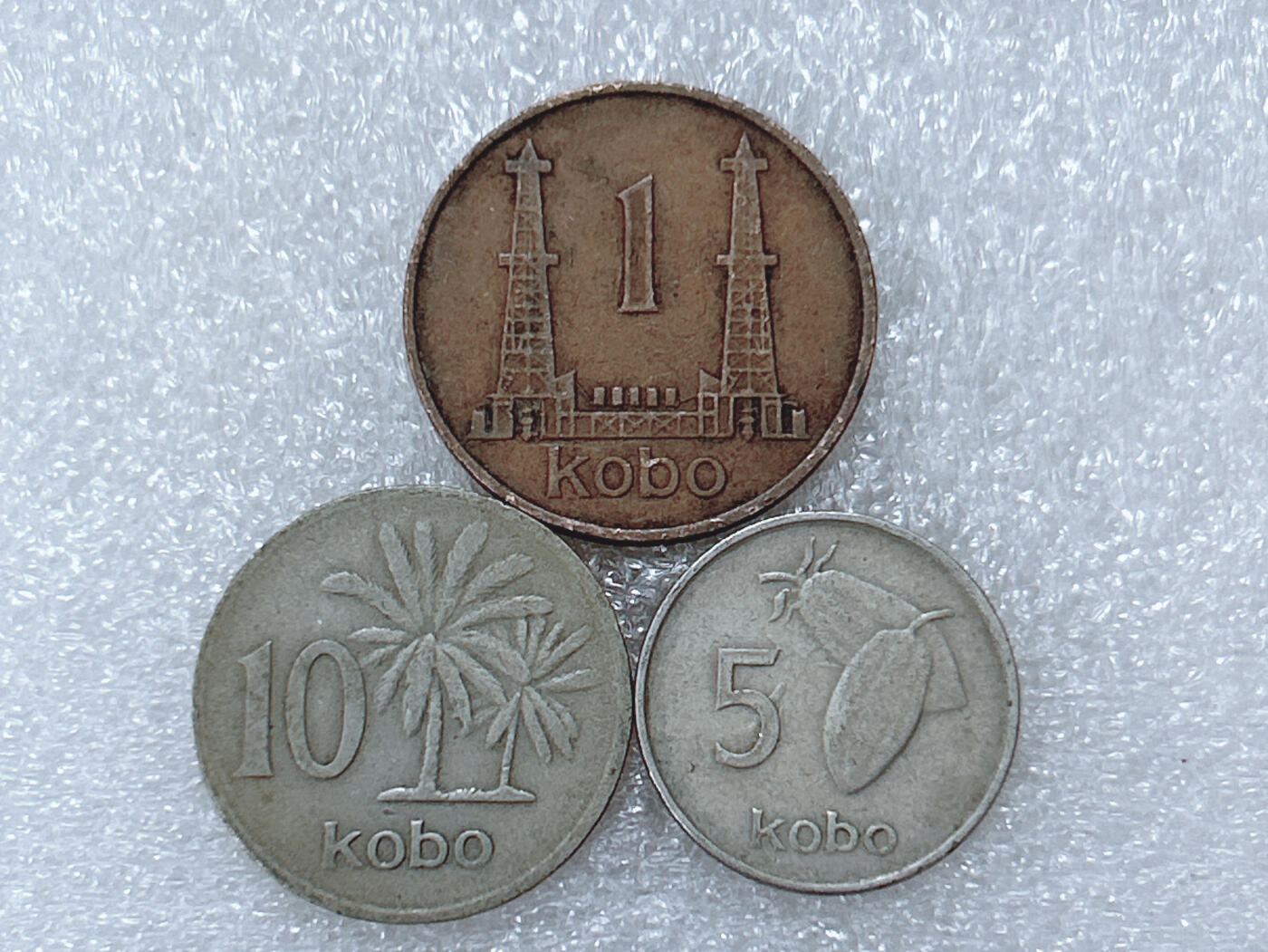 第一海外回流一元起拍收藏 散集专场  第301期 尼日利亚硬币 3枚