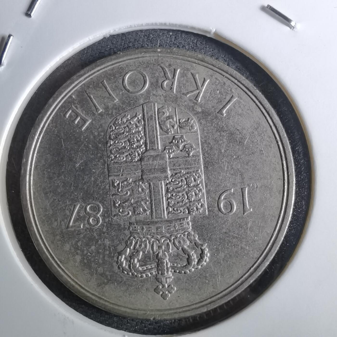 沼泽如烟--第985场 丹麦1987年1克朗