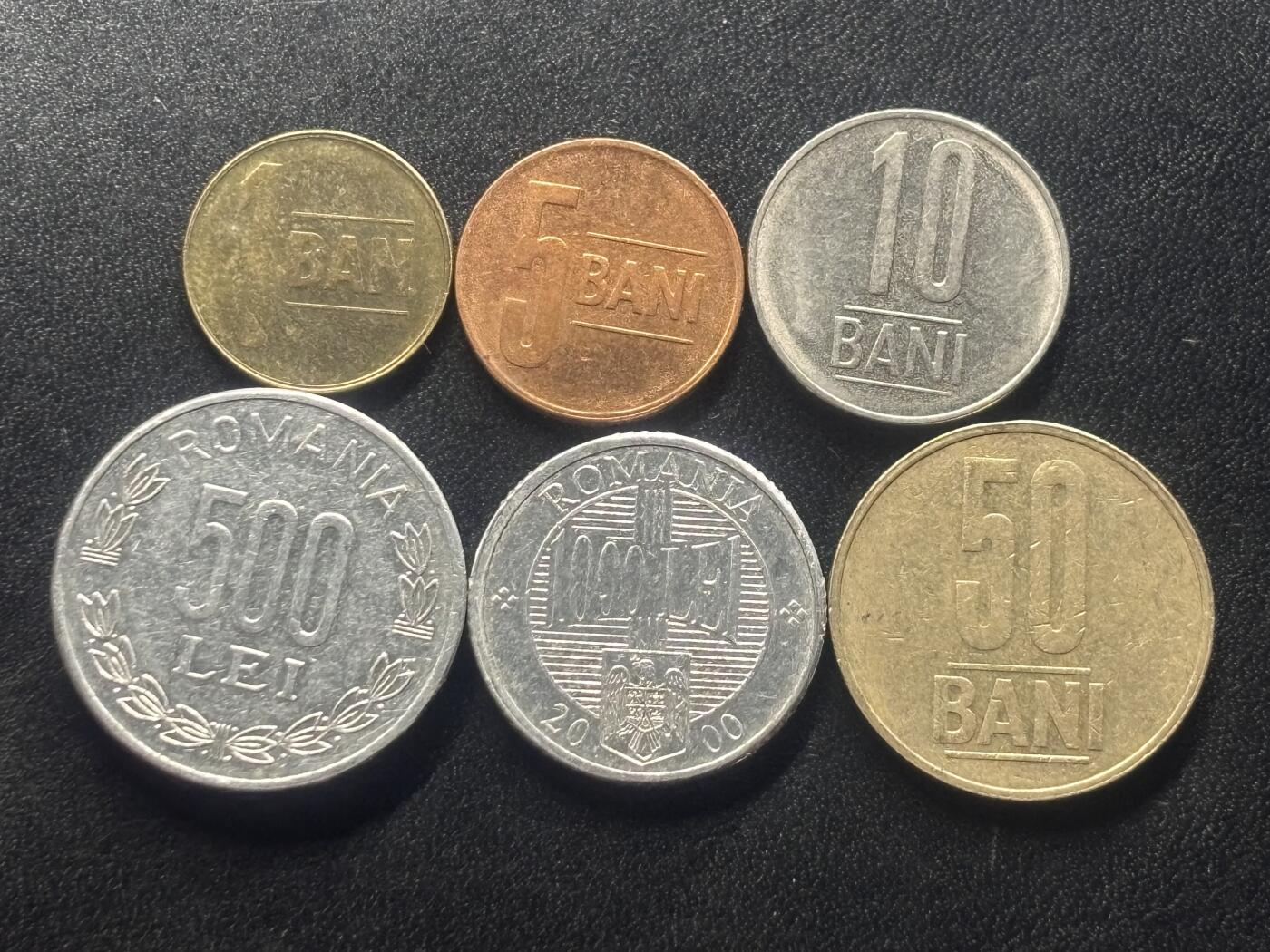 邮泉阁限时拍卖第四十一场（硬币在国外。请付邮费6元。） 罗马尼亚6枚