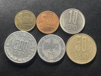 邮泉阁限时拍卖第四十一场（硬币在国外。请付邮费6元。） - 罗马尼亚6枚