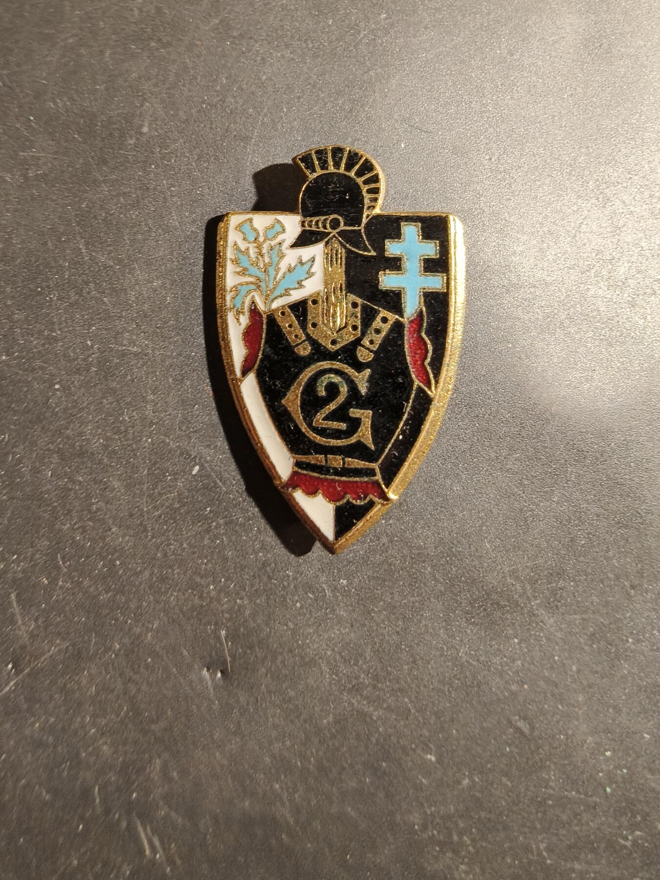 老王徽章第180期 法国陆军第2工兵团证章