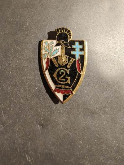 老王徽章第180期 - 法国陆军第2工兵团证章