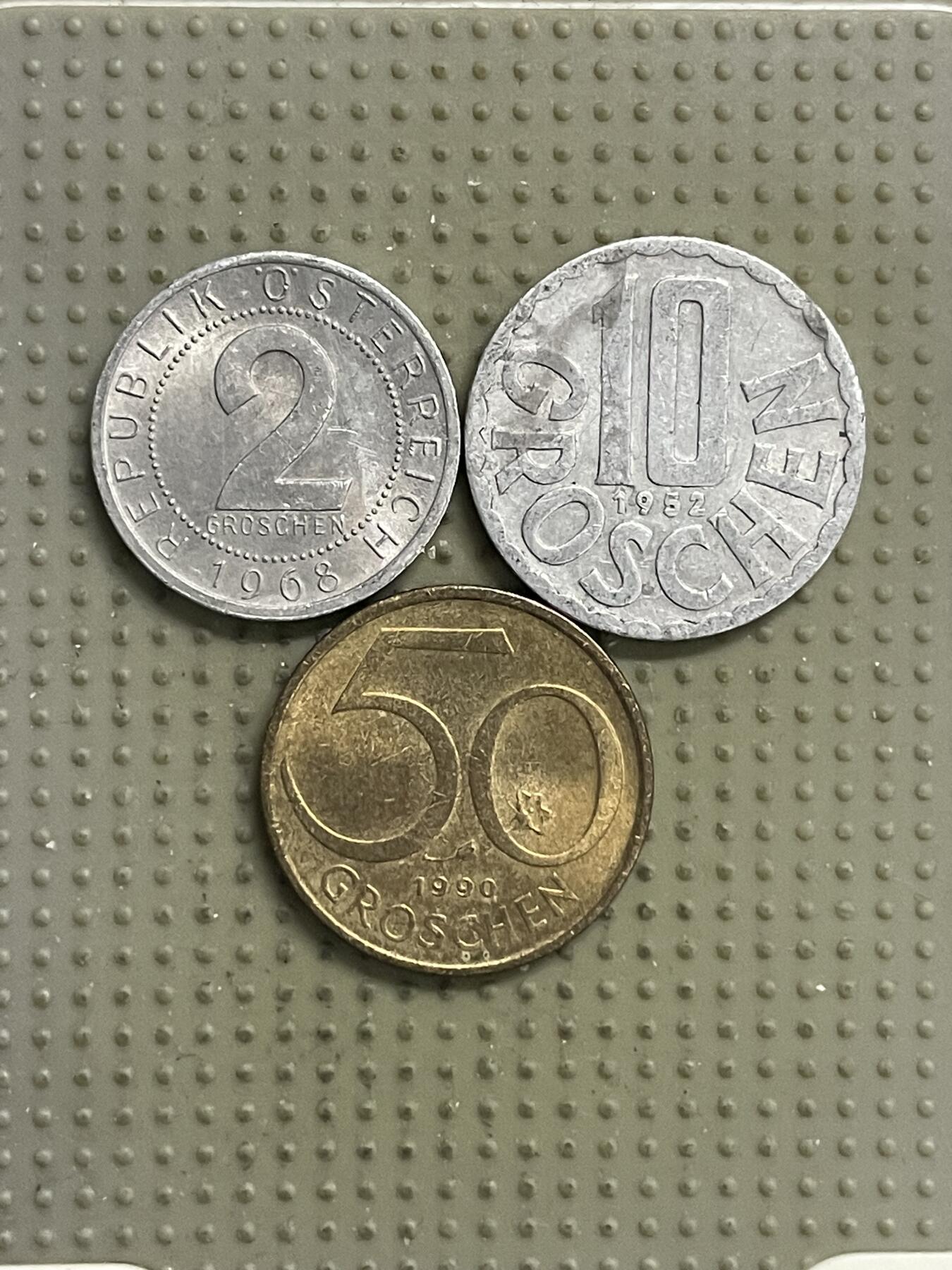 2026年第22场各国散币拍卖（总第172场） 奥地利3枚