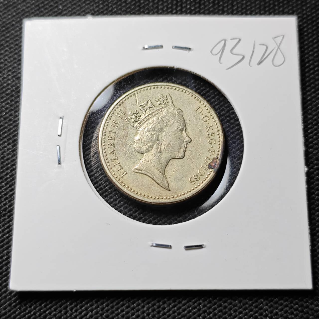 KK钱币收藏小铺  第393期  2月预留时间 周末发货  英国1镑