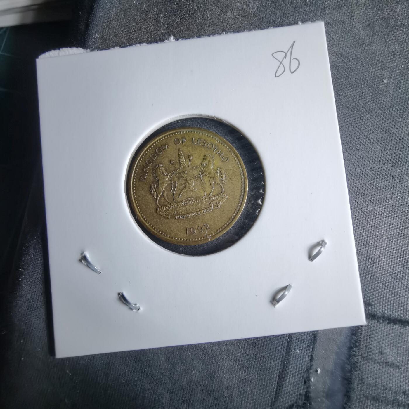 沼泽如烟--第985场 莱索托1992年二分