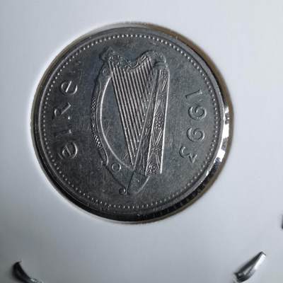 沼泽如烟--第985场 - 爱尔兰1993年10便士