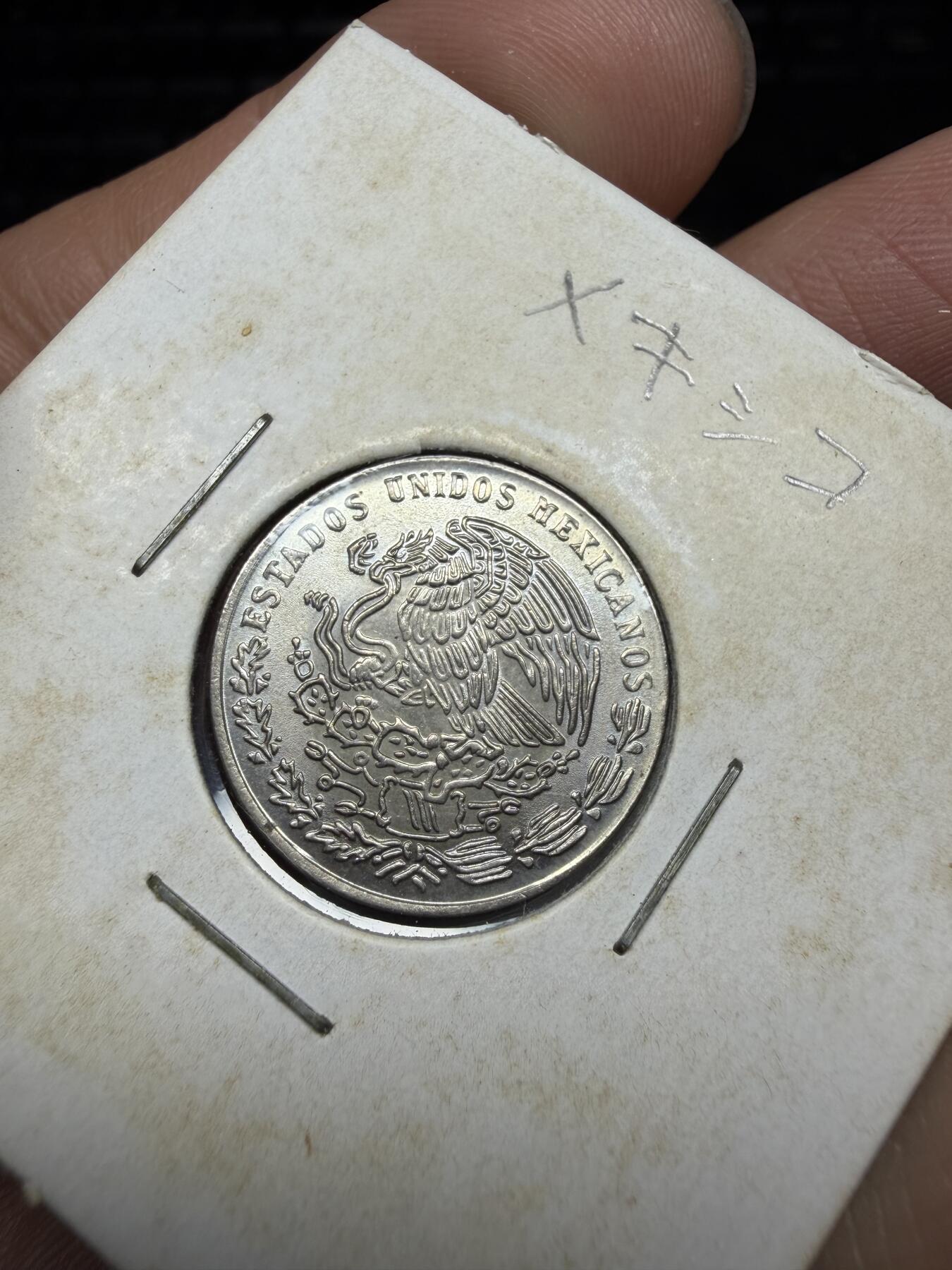 2025年集古藏今外币拍卖第二期-第4场—（总第304拍），可以寄存60天，满160元包邮。 1981年墨西哥20C