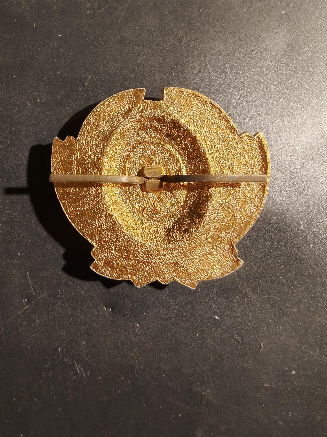 老王徽章第180期 苏联交通部官员大檐帽帽徽