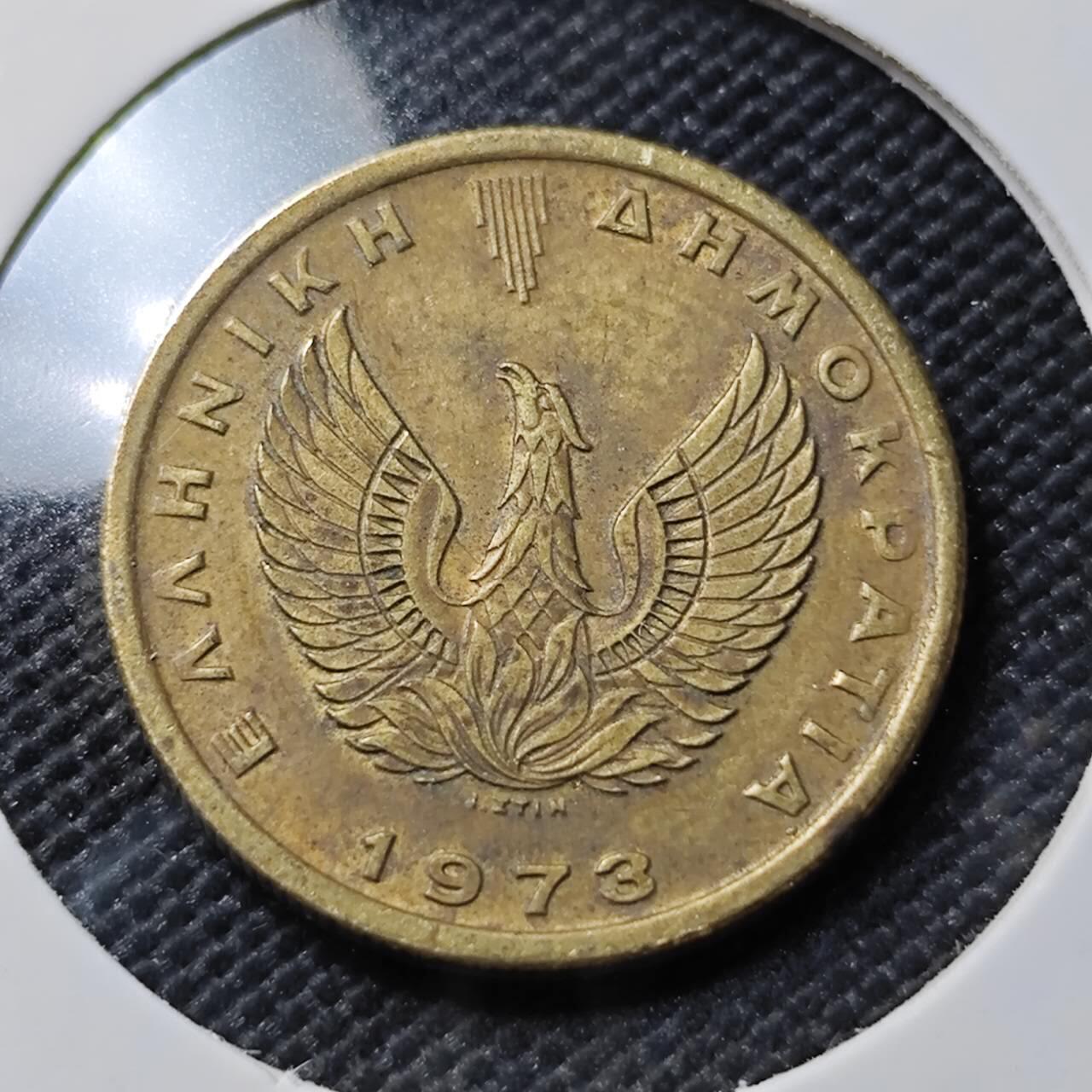 KK钱币收藏小铺  第393期  2月预留时间 周末发货  希腊猫头鹰1德拉克马铜币