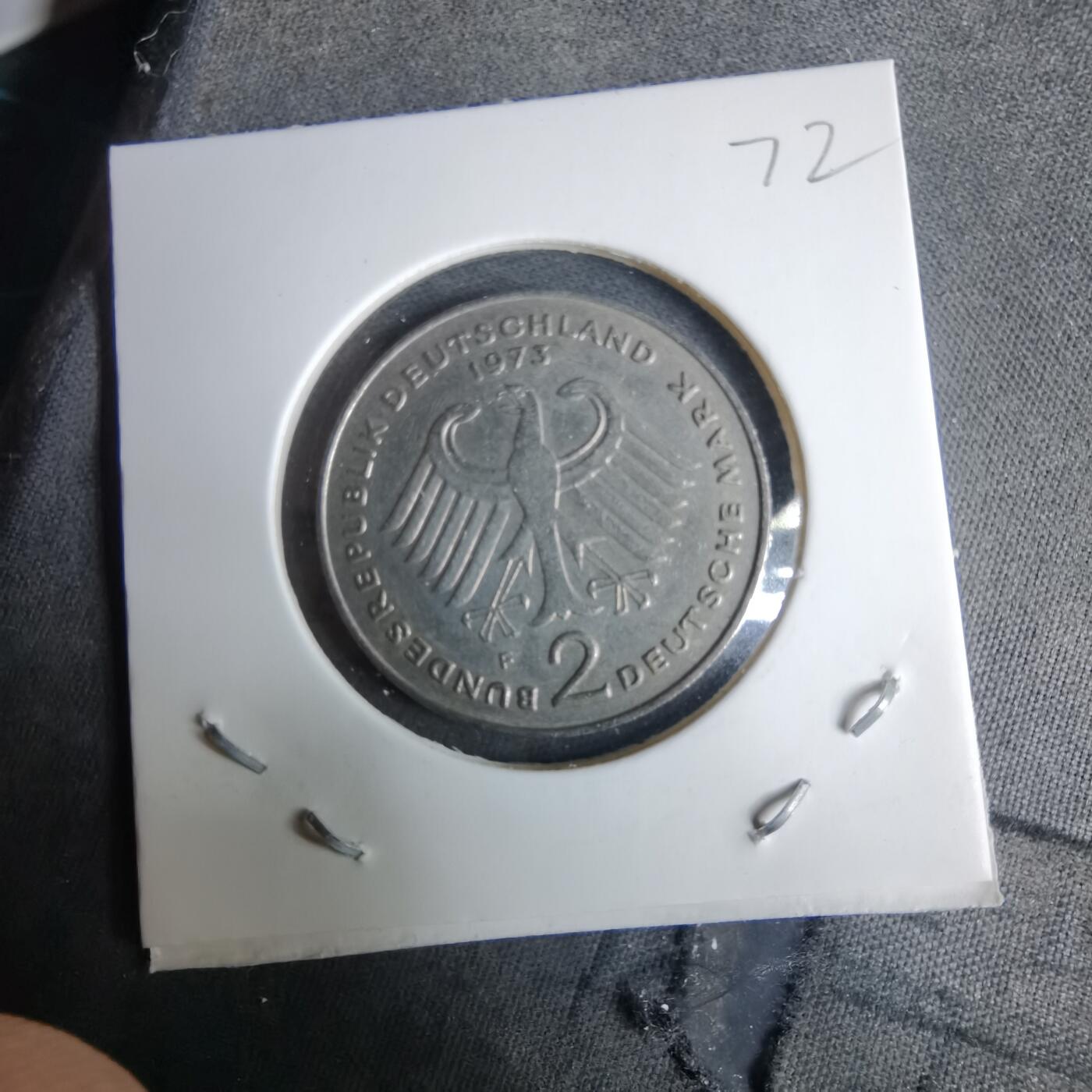 沼泽如烟--第985场 德国1973年2马克