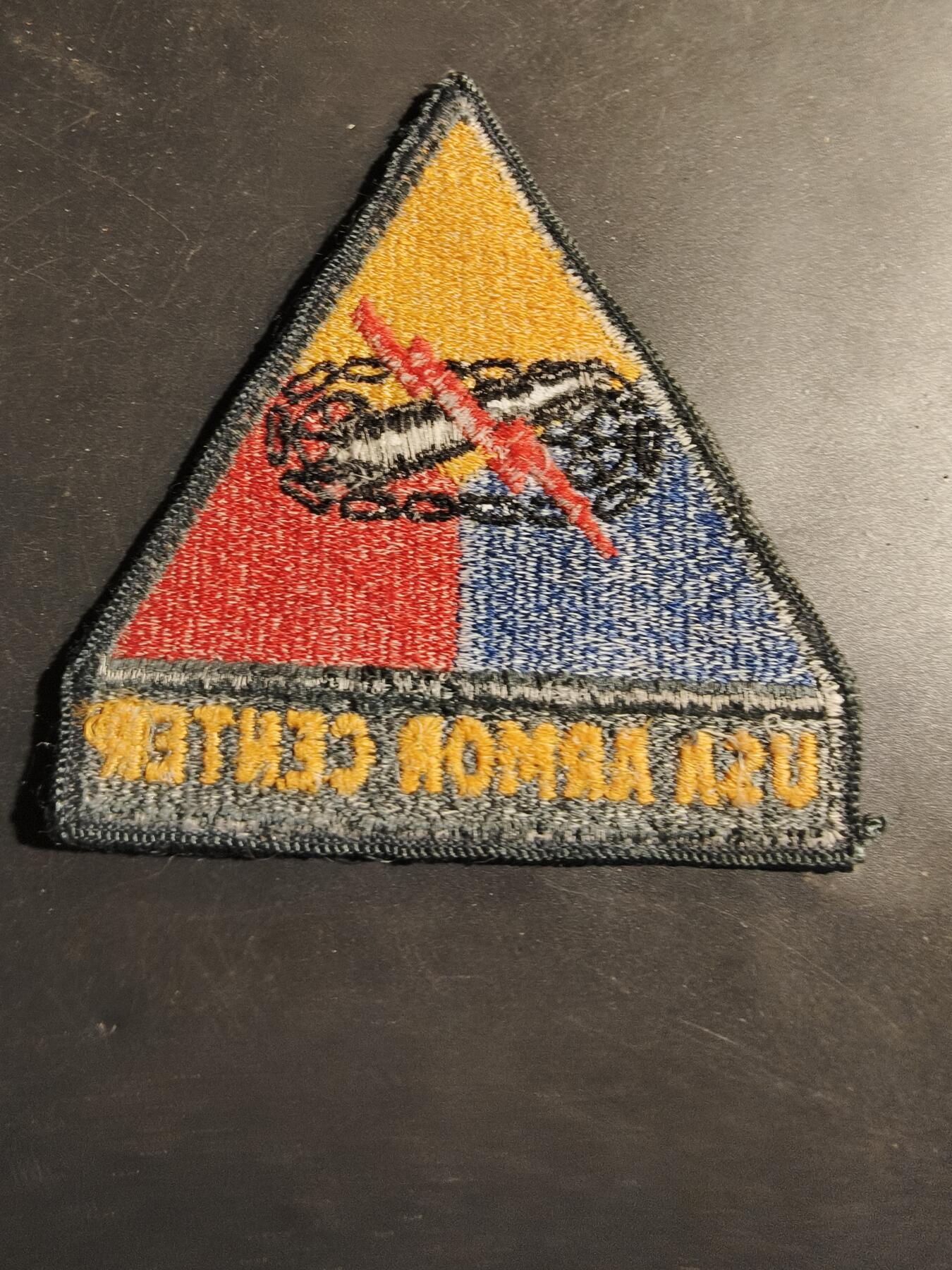 老王徽章第180期 美国陆军装甲兵训练中心臂章