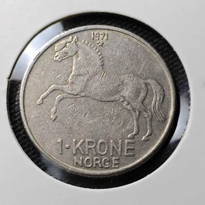 KK钱币收藏小铺  第393期  2月预留时间 周末发货 -  挪威1克朗