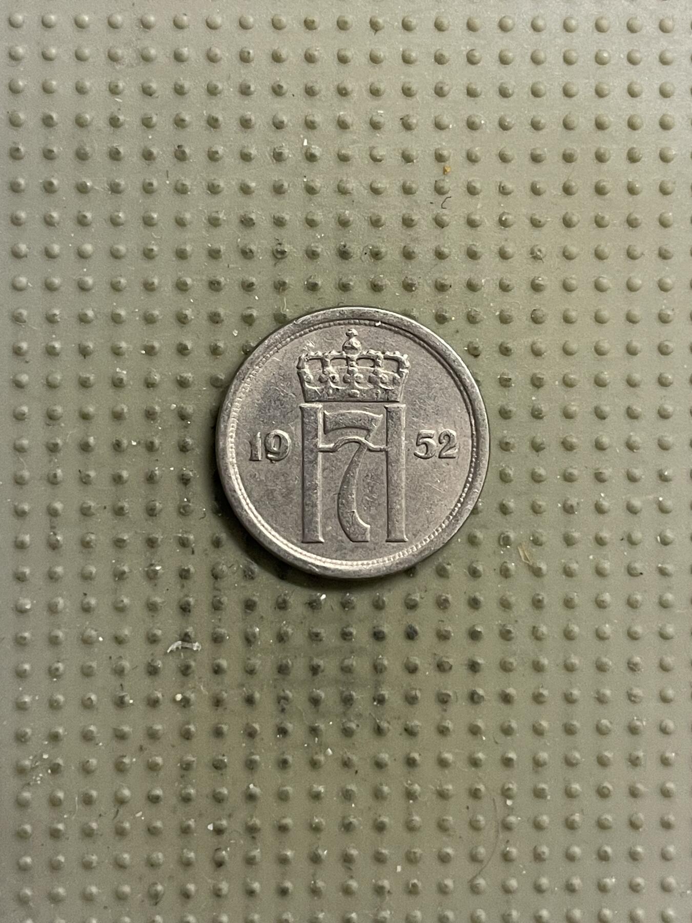 2026年第22场各国散币拍卖（总第172场） 挪威1952年25欧尔