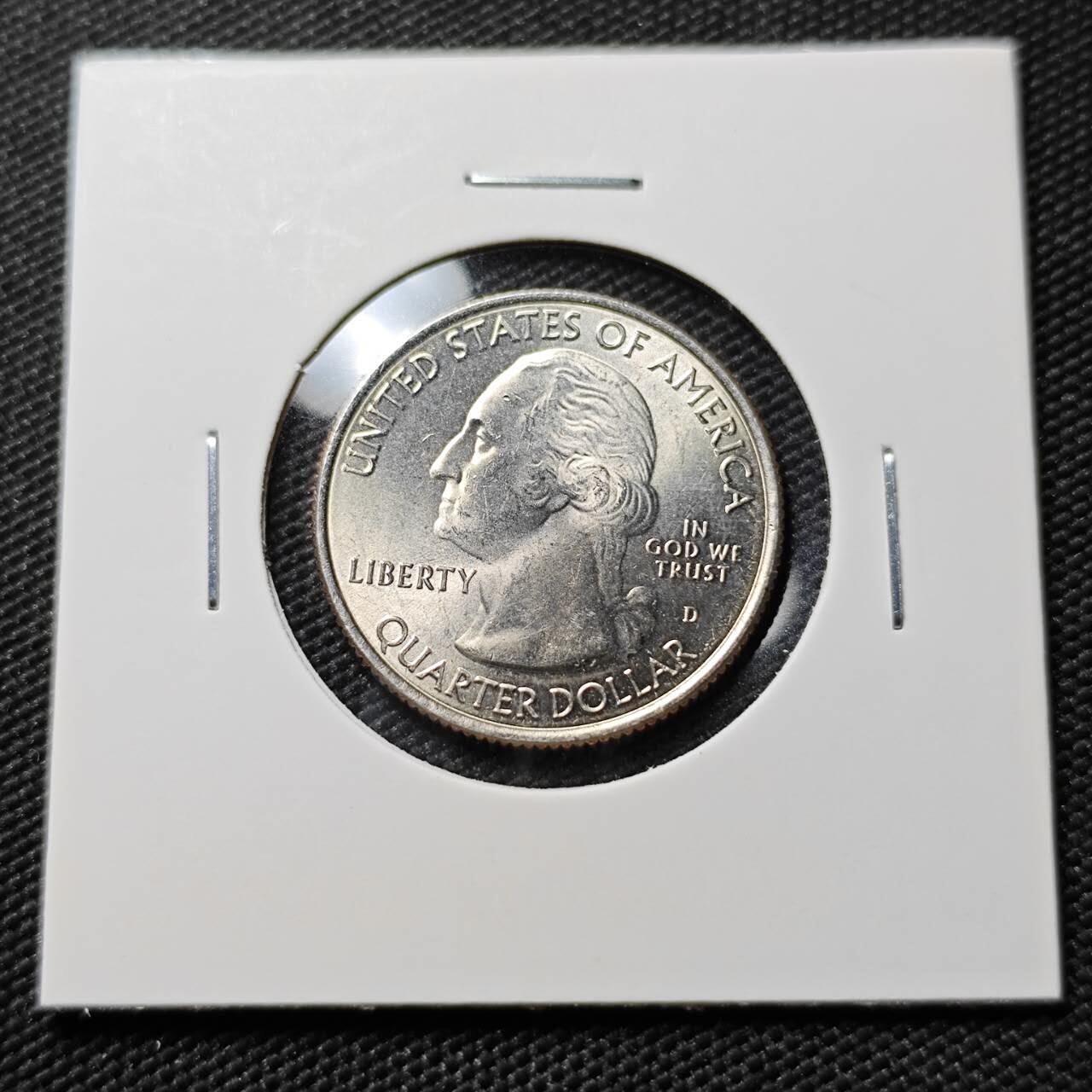 KK钱币收藏小铺  第393期  2月预留时间 周末发货  美国25分纪念币