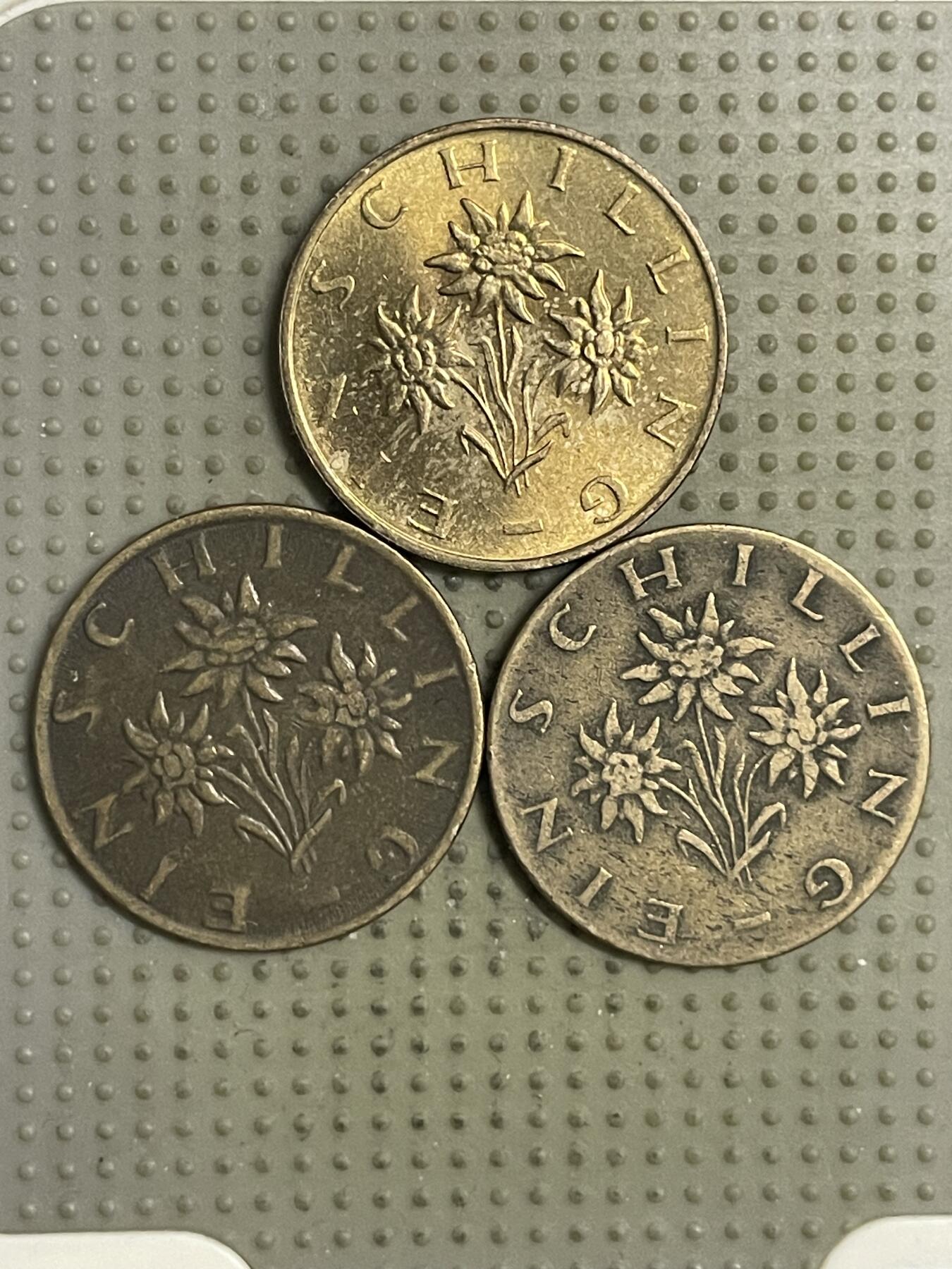 2026年第22场各国散币拍卖（总第172场） 奥地利1先令3枚