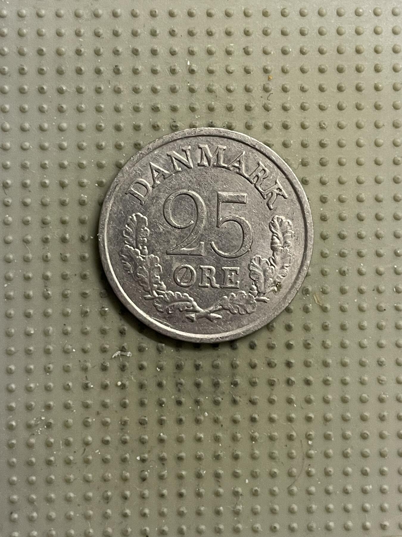 2026年第22场各国散币拍卖（总第172场） 丹麦1961年25欧尔