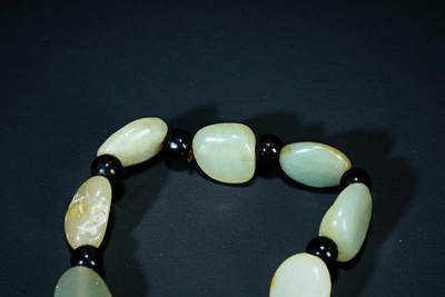 上海都达杂项专场四十七【全场包邮】  天然 和田玉籽料手串90-79