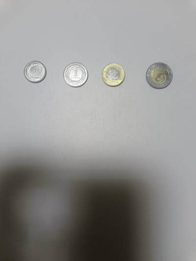 【20260206】非全新纸币和硬币第332场 - 波兰4枚硬币小全套