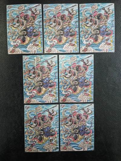 阳大大卡牌拍卖第98期（持续收拍品，周六晚上九点截拍，进群福利早知道） - 【裸卡】卡德曼 武韵红颜 西游礼盒 贾志鹏 天蓬元帅 折光粗闪7张