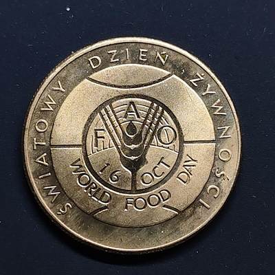 【全场包邮】纯粹捡漏拍500场-持续更新中 - 波兰1981年50兹罗提FAO世界粮食日纪念币