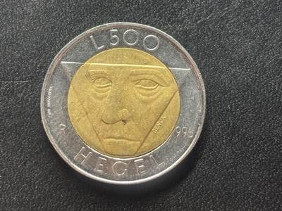 邮泉阁限时拍卖第四十一场（硬币在国外。请付邮费6元。） - 圣马力诺1996年500里拉