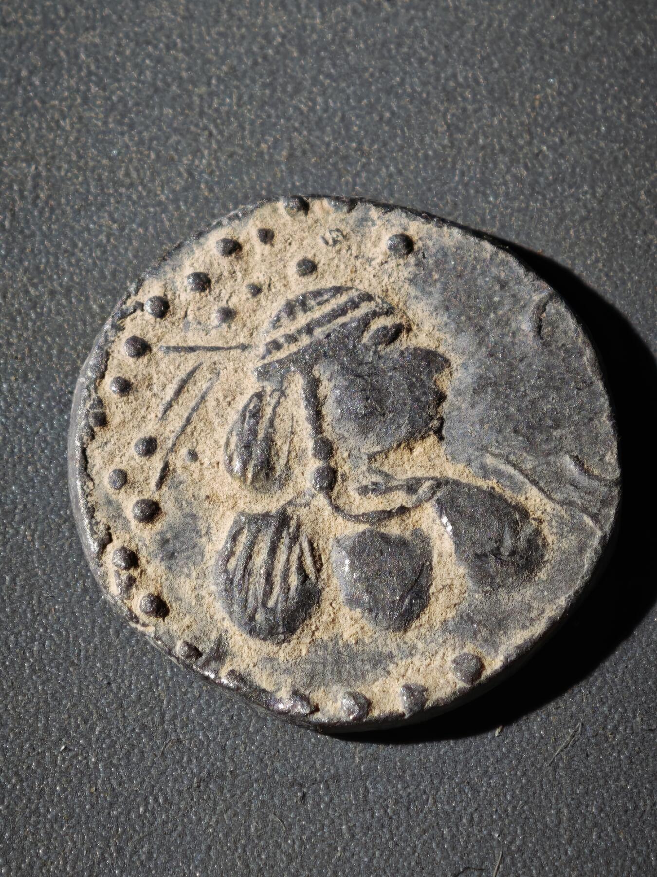 116期新疆红钱粟特钱币丝路钱币专场 A2铅制丝路币