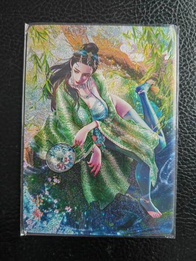 阳大大卡牌拍卖第98期（持续收拍品，周六晚上九点截拍，进群福利早知道） - 【三服饰】焱卡文化 绝色绘卷 小青 清凉服饰三渐变