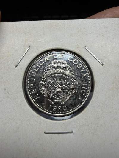 2025年集古藏今外币拍卖第二期-第4场—（总第304拍），可以寄存60天，满160元包邮。 - 1980年哥斯达黎加25分
