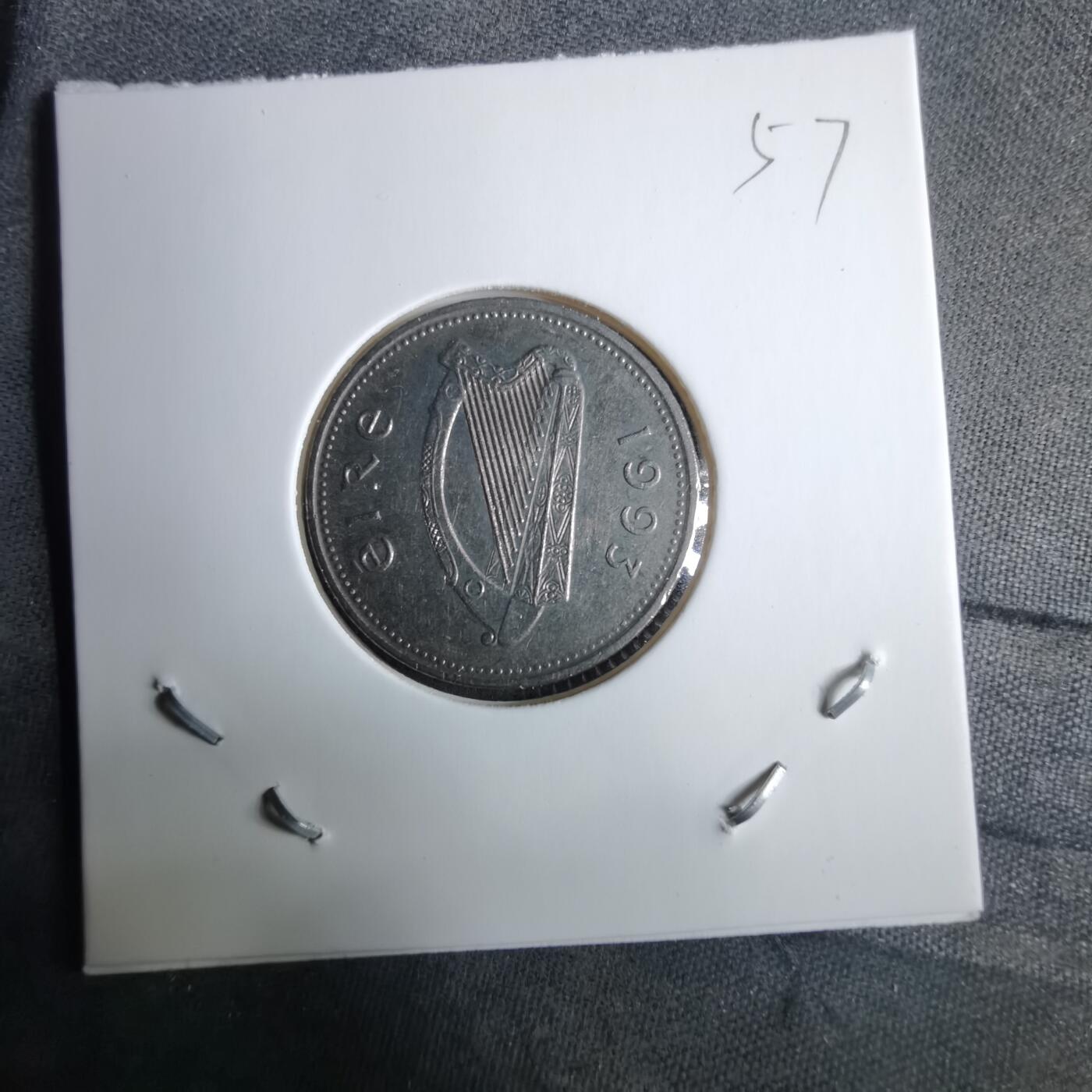 沼泽如烟--第985场 爱尔兰1993年10便士