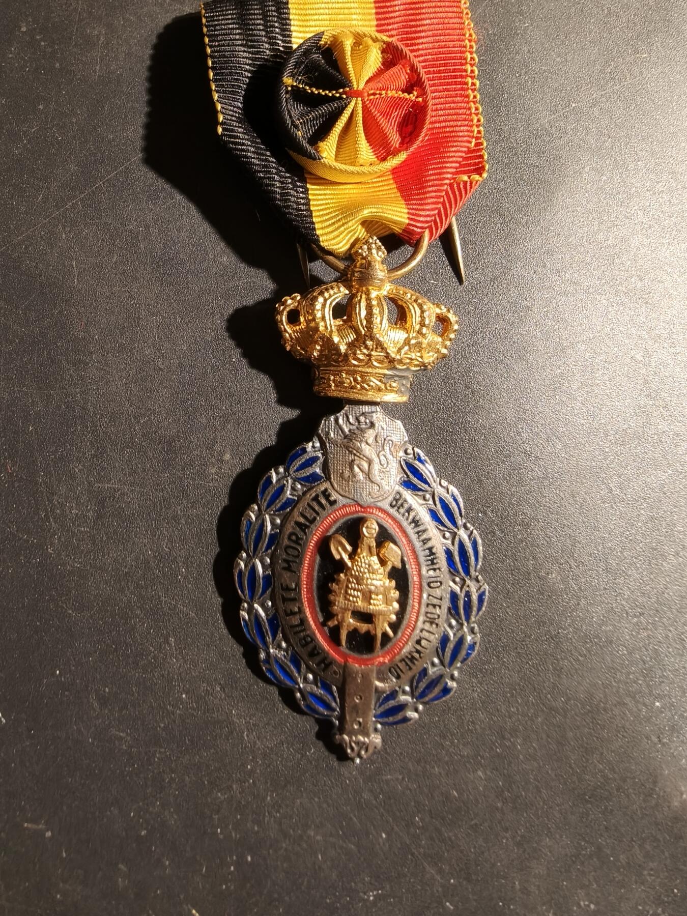 老王徽章第180期 比利时金级劳工奖章