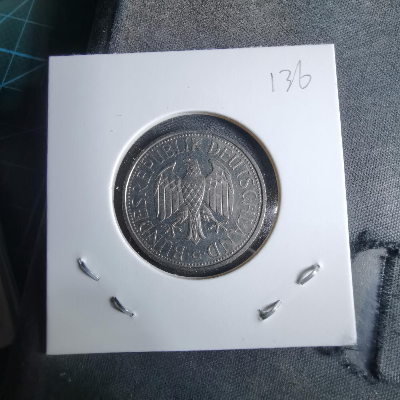 沼泽如烟--第985场 德国1993年1马克