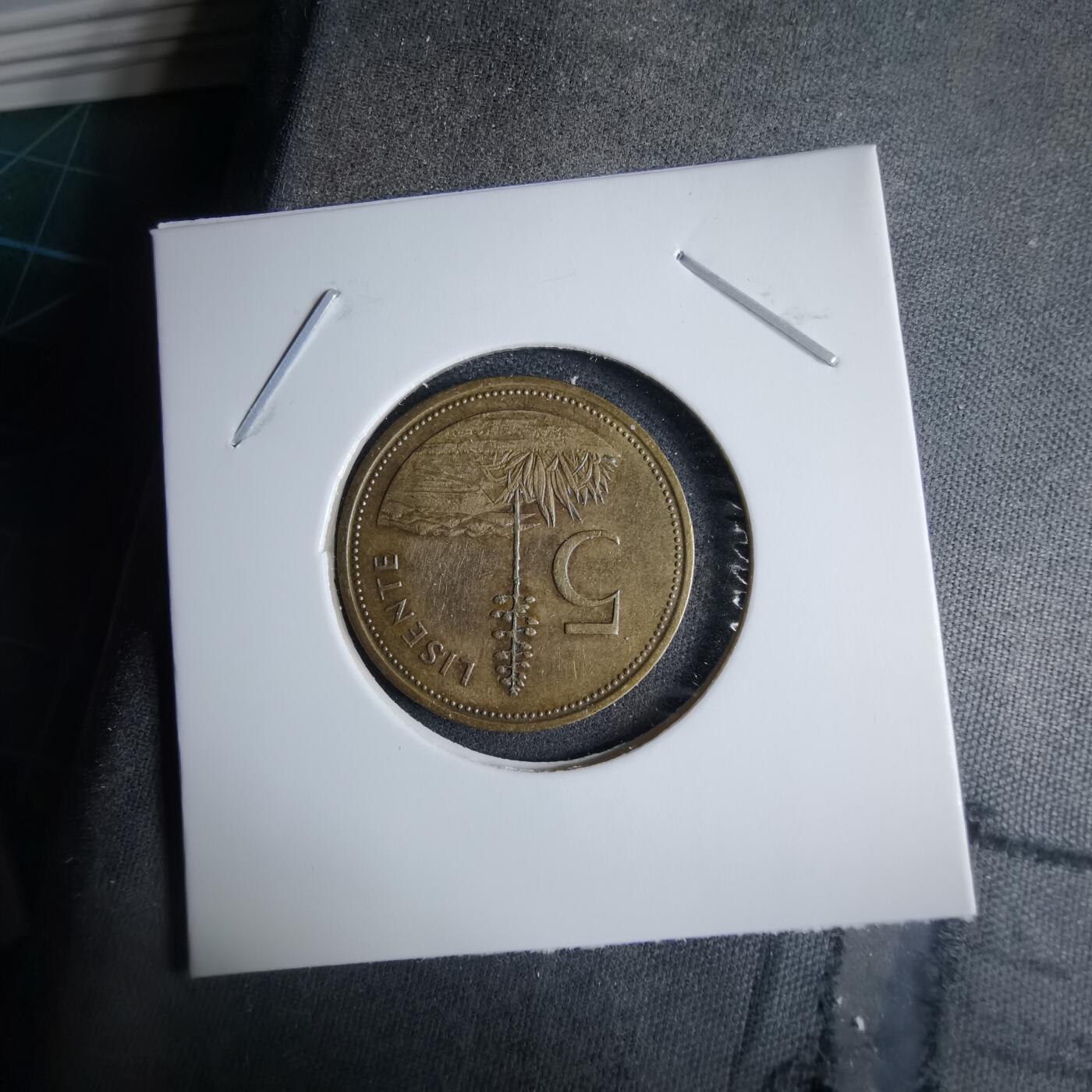 沼泽如烟--第985场 莱索托1979年五分