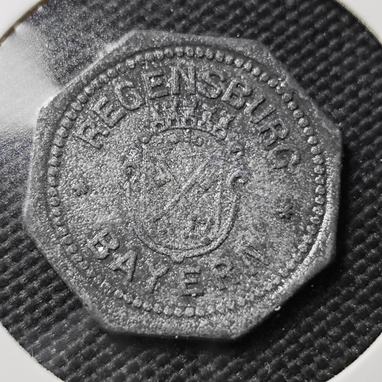 KK钱币收藏小铺  第393期  2月预留时间 周末发货  德紧5芬尼