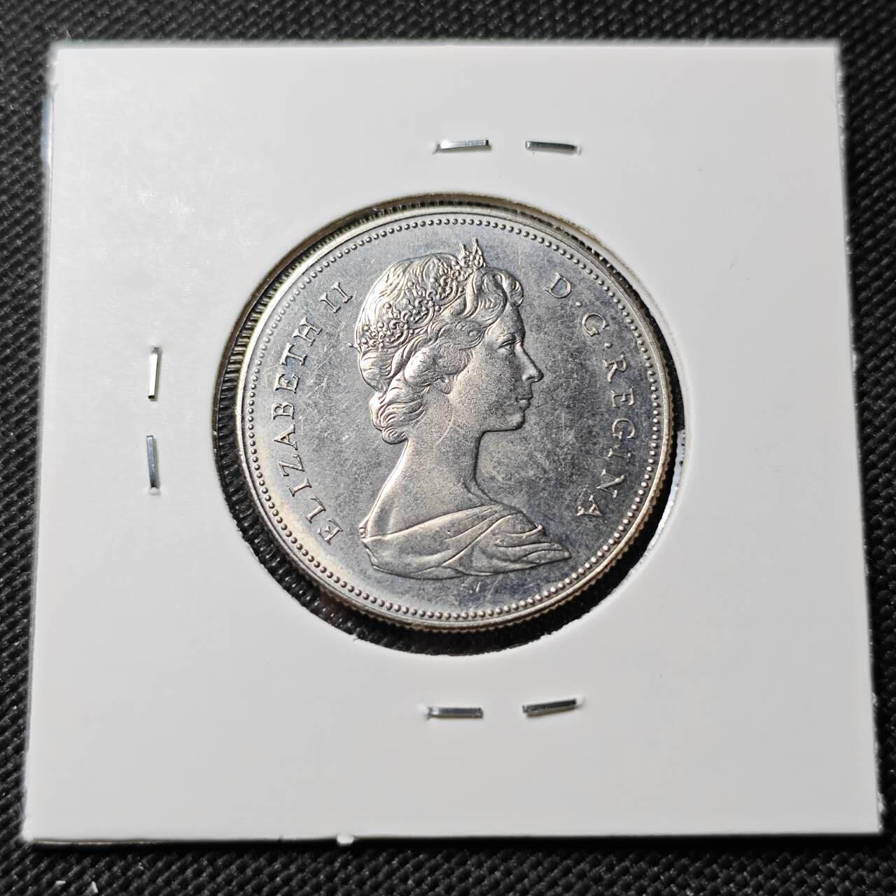 KK钱币收藏小铺  第393期  2月预留时间 周末发货  1969加拿大50分