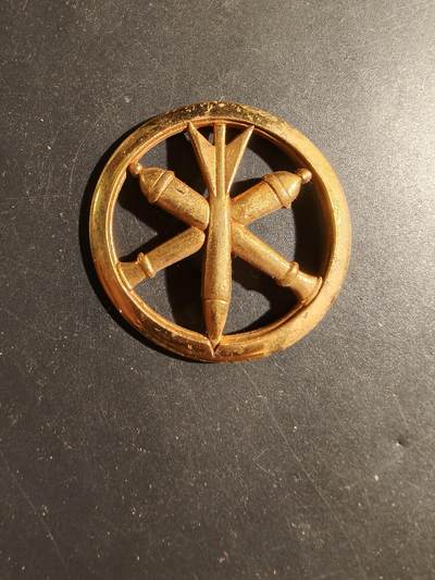 老王徽章第180期 - 法国炮兵贝雷帽徽