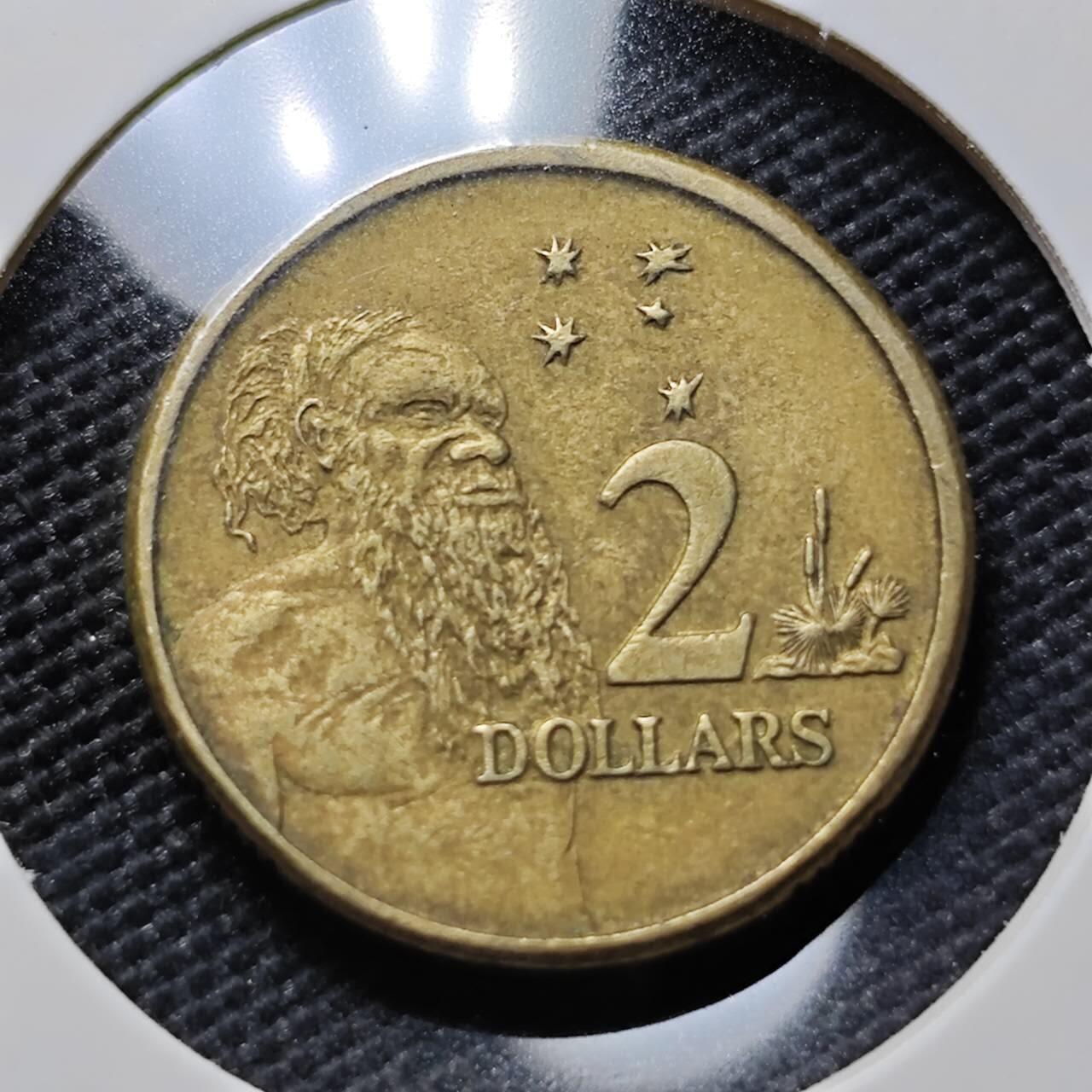 KK钱币收藏小铺  第393期  2月预留时间 周末发货  澳大利亚2元