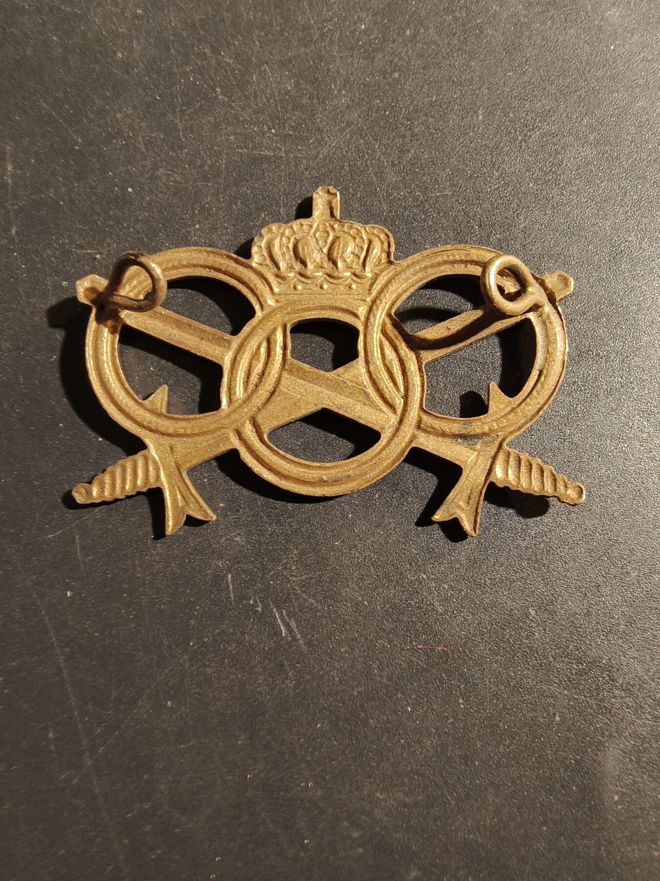 老王徽章第180期 比利时陆军铜级军事体能证章