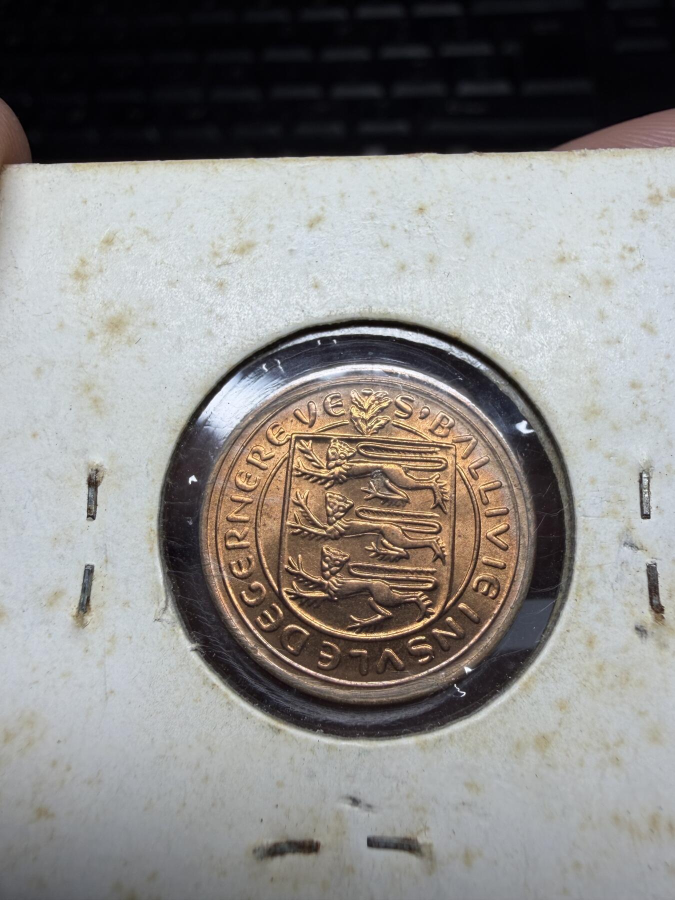 2025年集古藏今外币拍卖第二期-第4场—（总第304拍），可以寄存60天，满160元包邮。 1971年根西1新便士