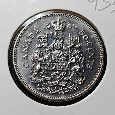 KK钱币收藏小铺  第393期  2月预留时间 周末发货 -  1969加拿大50分