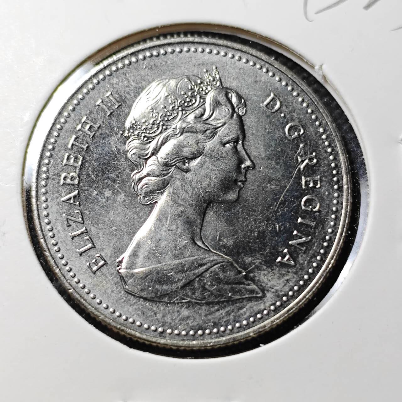 KK钱币收藏小铺  第393期  2月预留时间 周末发货  1982加拿大50分