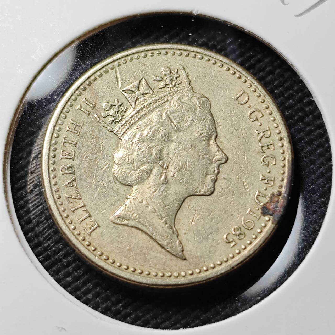 KK钱币收藏小铺  第393期  2月预留时间 周末发货  英国1镑